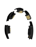 Černá/zlatá HHM13 Magnetická sada Hula Hop s počítadlem HMS + černý zeštíhlující pás BR163 Černá/zlatá HHM13 Magnetická sada Hula Hop s počítadlem HMS + černý zeštíhlující pás BR163