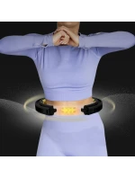 Černá/zlatá HHM13 Magnetická sada Hula Hop s počítadlem HMS + černý zeštíhlující pás BR163 Černá/zlatá HHM13 Magnetická sada Hula Hop s počítadlem HMS + černý zeštíhlující pás BR163