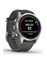 Sportovní hodinky Garmin Fenix 7S Pro Solar Silver SS Grapphite