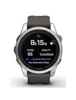 Sportovní hodinky Garmin Fenix 7S Pro Solar Silver SS Grapphite