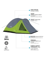 NC6006 ZELENO-ŠEDÝ KEMPINKOVÝ STAN DISCOVERY NILS CAMP NC6006 ZELENO-ŠEDÝ KEMPINKOVÝ STAN DISCOVERY NILS CAMP