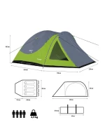 NC6006 ZELENO-ŠEDÝ KEMPINKOVÝ STAN DISCOVERY NILS CAMP NC6006 ZELENO-ŠEDÝ KEMPINKOVÝ STAN DISCOVERY NILS CAMP