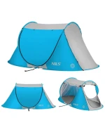 NC3043 MODRÝ SKLÁDACÍ PLÁŽOVÝ STAN NILS NC3043 MODRÝ SKLÁDACÍ PLÁŽOVÝ STAN NILS