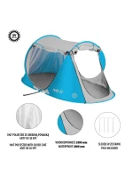 NC3043 MODRÝ SKLÁDACÍ PLÁŽOVÝ STAN NILS NC3043 MODRÝ SKLÁDACÍ PLÁŽOVÝ STAN NILS