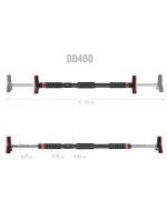 Posilovací tyč HMS DD400 s rovnou šířkou 70-106 cm Posilovací tyč HMS DD400 s rovnou šířkou 70-106 cm