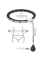 HHM15 HULA HOP ČERNÁ S MAGNETEM A ZÁVAŽÍM + POČÍTADLO HMS HHM15 HULA HOP ČERNÁ S MAGNETEM A ZÁVAŽÍM + POČÍTADLO HMS