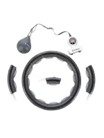 HHM15 HULA HOP ČERNÁ S MAGNETEM A ZÁVAŽÍM + POČÍTADLO HMS HHM15 HULA HOP ČERNÁ S MAGNETEM A ZÁVAŽÍM + POČÍTADLO HMS