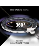 HHM15 HULA HOP ČERNÁ S MAGNETEM A ZÁVAŽÍM + POČÍTADLO HMS HHM15 HULA HOP ČERNÁ S MAGNETEM A ZÁVAŽÍM + POČÍTADLO HMS