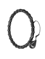 Hula Hop set HHW11 BLACK s výstupky a závažím + opasek BR163 BLACK PLUS SIZE HMS Hula Hop set HHW11 BLACK s výstupky a závažím + opasek BR163 BLACK PLUS SIZE HMS