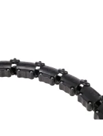 Hula Hop set HHW11 BLACK s výstupky a závažím + opasek BR163 BLACK PLUS SIZE HMS Hula Hop set HHW11 BLACK s výstupky a závažím + opasek BR163 BLACK PLUS SIZE HMS