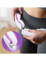 HHM17 HULA HOP BÍLÁ/FIALOVÁ S MAGNETY A ZÁVAŽÍM + POČÍTADLO HMS HHM17 HULA HOP BÍLÁ/FIALOVÁ S MAGNETY A ZÁVAŽÍM + POČÍTADLO HMS