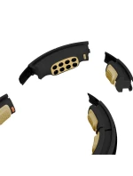 HHM13 NOVÝ HULA HOP ČERNÝ/ZLATÝ S MAGNETY A ZÁVAŽÍM + POČÍTADLO HMS HHM13 NOVÝ HULA HOP ČERNÝ/ZLATÝ S MAGNETY A ZÁVAŽÍM + POČÍTADLO HMS