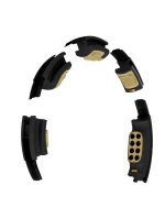 HHM13 NOVÝ HULA HOP ČERNÝ/ZLATÝ S MAGNETY A ZÁVAŽÍM + POČÍTADLO HMS HHM13 NOVÝ HULA HOP ČERNÝ/ZLATÝ S MAGNETY A ZÁVAŽÍM + POČÍTADLO HMS