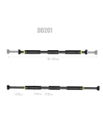 Prodlužovací tyč 90-130 cm HMS DD201 Prodlužovací tyč 90-130 cm HMS DD201