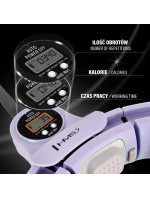 Hula Hop HMS HHM13 s magnety, závažím a počítadlem fialové barvy Hula Hop HMS HHM13 s magnety, závažím a počítadlem fialové barvy