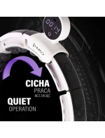 Hula Hop HMS HHM16 s magnetem a závažím bílá + počítadlo Hula Hop HMS HHM16 s magnetem a závažím bílá + počítadlo
