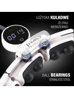 Hula Hop HMS HHM16 s magnetem a závažím bílá + počítadlo Hula Hop HMS HHM16 s magnetem a závažím bílá + počítadlo