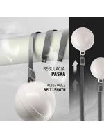 Hula Hop HMS HHM16 s magnetem a závažím bílá + počítadlo Hula Hop HMS HHM16 s magnetem a závažím bílá + počítadlo