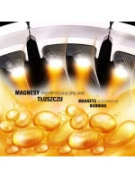 Hula Hop HMS HHM16 s magnetem a závažím bílá + počítadlo Hula Hop HMS HHM16 s magnetem a závažím bílá + počítadlo