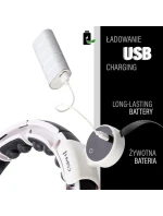 Hula Hop HMS HHM16 s magnetem a závažím bílá + počítadlo Hula Hop HMS HHM16 s magnetem a závažím bílá + počítadlo