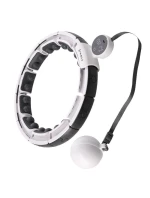 Hula Hop HMS HHM16 s magnetem a závažím bílá + počítadlo Hula Hop HMS HHM16 s magnetem a závažím bílá + počítadlo