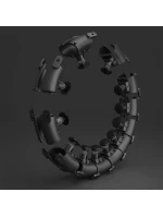 HMS HHW01 obruč s výstupky a závažím černá HMS HHW01 obruč s výstupky a závažím černá