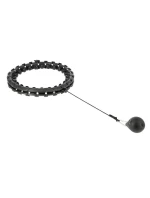 HMS HHW01 obruč s výstupky a závažím černá HMS HHW01 obruč s výstupky a závažím černá