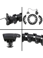 HMS HHW01 obruč s výstupky a závažím černá HMS HHW01 obruč s výstupky a závažím černá