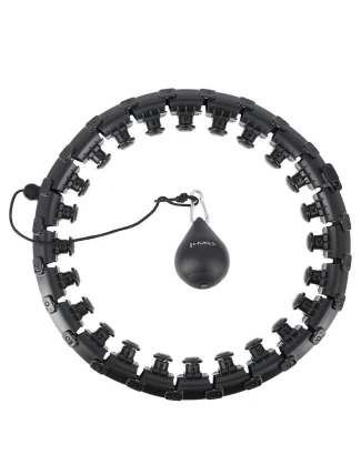 HMS HHW01 obruč s výstupky a závažím černá HMS HHW01 obruč s výstupky a závažím černá