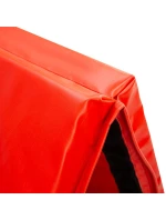 Gymnastická skládací matrace červená 2400x1200x50mm HMS MGS01 Gymnastická skládací matrace červená 2400x1200x50mm HMS MGS01