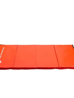 Gymnastická skládací matrace červená 2400x1200x50mm HMS MGS01