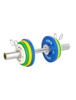 GOP050 (+SVORKY) OLYMPIJSKÁ KRÁTKÁ ČINKA 5KG 50CM HMS GOP050 (+SVORKY) OLYMPIJSKÁ KRÁTKÁ ČINKA 5KG 50CM HMS