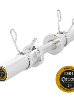 GOP050 (+SVORKY) OLYMPIJSKÁ KRÁTKÁ ČINKA 5KG 50CM HMS