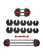 HMS SGR40 PRO SET Nastavitelná sada činek 2v1 43,5 kg HMS SGR40 PRO SET Nastavitelná sada činek 2v1 43,5 kg