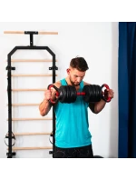 HMS SGN120 sada závaží 6v1 (činka, bradla a kettlebell) 20 kg HMS SGN120 sada závaží 6v1 (činka, bradla a kettlebell) 20 kg