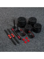 HMS SGN120 sada závaží 6v1 (činka, bradla a kettlebell) 20 kg HMS SGN120 sada závaží 6v1 (činka, bradla a kettlebell) 20 kg