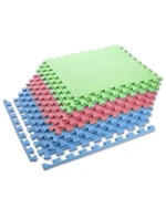 Multipack One Fitness puzzle podložka MP10 zeleno-modro-červená 9 dílků 10 mm Multipack One Fitness puzzle podložka MP10 zeleno-modro-červená 9 dílků 10 mm