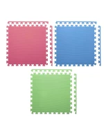 Multipack One Fitness puzzle podložka MP10 zeleno-modro-červená 9 dílků 10 mm Multipack One Fitness puzzle podložka MP10 zeleno-modro-červená 9 dílků 10 mm