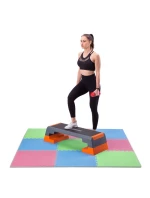 Multipack One Fitness puzzle podložka MP10 zeleno-modro-červená 9 dílků 10 mm Multipack One Fitness puzzle podložka MP10 zeleno-modro-červená 9 dílků 10 mm