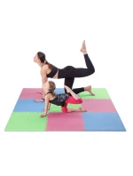 Multipack One Fitness puzzle podložka MP10 zeleno-modro-červená 9 dílků 10 mm Multipack One Fitness puzzle podložka MP10 zeleno-modro-červená 9 dílků 10 mm