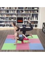 Multipack One Fitness puzzle podložka MP10 zeleno-modro-červená 9 dílků 10 mm Multipack One Fitness puzzle podložka MP10 zeleno-modro-červená 9 dílků 10 mm