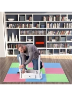 Multipack One Fitness puzzle podložka MP10 zeleno-modro-červená 9 dílků 10 mm Multipack One Fitness puzzle podložka MP10 zeleno-modro-červená 9 dílků 10 mm