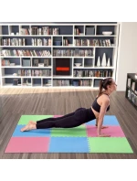 Multipack One Fitness puzzle podložka MP10 zeleno-modro-červená 9 dílků 10 mm Multipack One Fitness puzzle podložka MP10 zeleno-modro-červená 9 dílků 10 mm