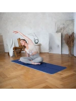 YM10 TPE podložka na jógu Dark Blue HMS YM10 TPE podložka na jógu Dark Blue HMS