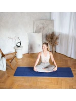 YM10 TPE podložka na jógu Dark Blue HMS YM10 TPE podložka na jógu Dark Blue HMS