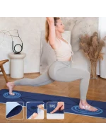YM10 TPE podložka na jógu Dark Blue HMS YM10 TPE podložka na jógu Dark Blue HMS