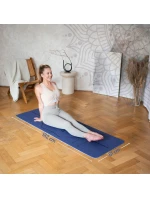 YM10 TPE podložka na jógu Dark Blue HMS YM10 TPE podložka na jógu Dark Blue HMS