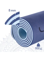 YM10 TPE podložka na jógu Dark Blue HMS YM10 TPE podložka na jógu Dark Blue HMS