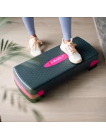 HMS aerobic stepper model AS002 v růžové/šedé barvě HMS aerobic stepper model AS002 v růžové/šedé barvě