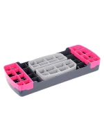 HMS aerobic stepper model AS002 v růžové/šedé barvě HMS aerobic stepper model AS002 v růžové/šedé barvě